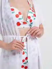 Аметистовый парео пляжное