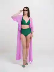 Аметистовый парео пляжное