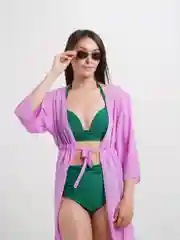 Аметистовый парео пляжное