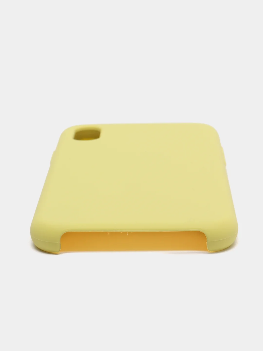 Желтый чехол на iPhone XR / iPhone XS
