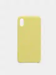 Желтый чехол на iPhone XR / iPhone XS