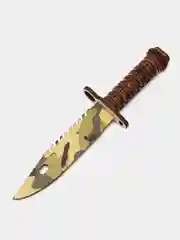 Оливковый деревянный игрушечный штык-нож "М9" кс го / cs go