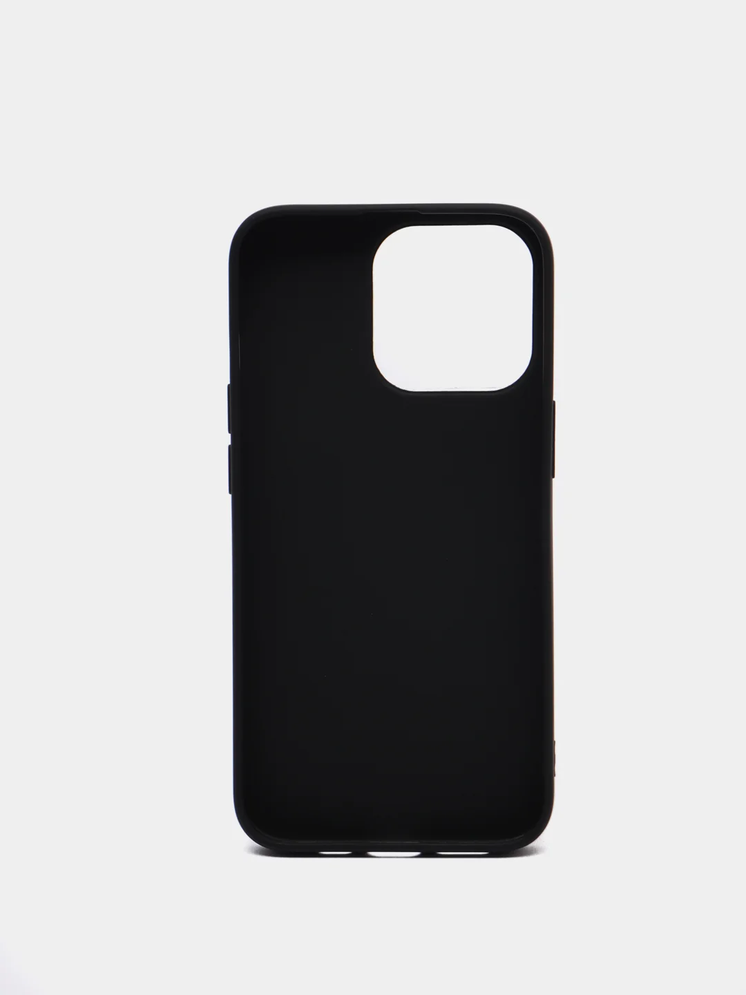 Черный чехол на iPhone 13 / iPhone 13 Pro / iPhone 13 Pro Max / Накладка / Пластиковый чехол