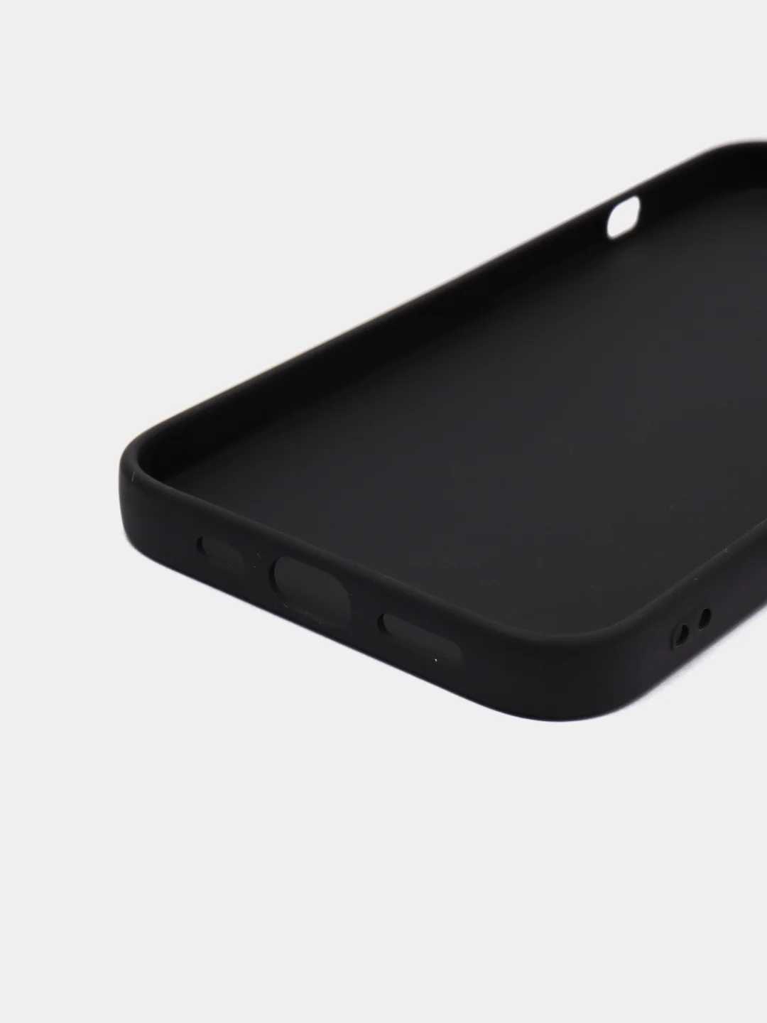 Черный чехол на iPhone 13 / iPhone 13 Pro / iPhone 13 Pro Max / Накладка / Пластиковый чехол