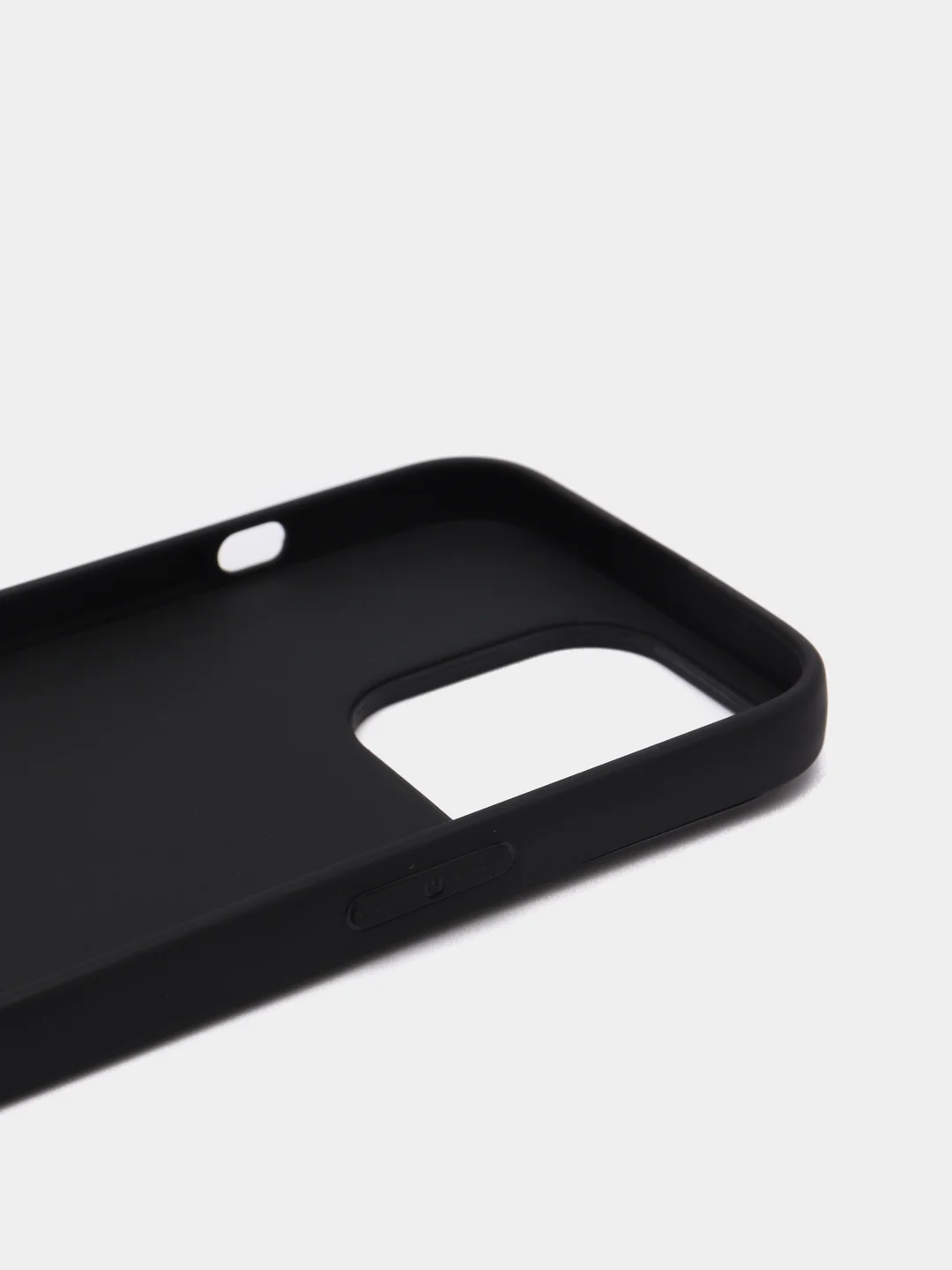 Черный чехол на iPhone 13 / iPhone 13 Pro / iPhone 13 Pro Max / Накладка / Пластиковый чехол