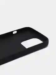 Черный чехол на iPhone 13 / iPhone 13 Pro / iPhone 13 Pro Max / Накладка / Пластиковый чехол