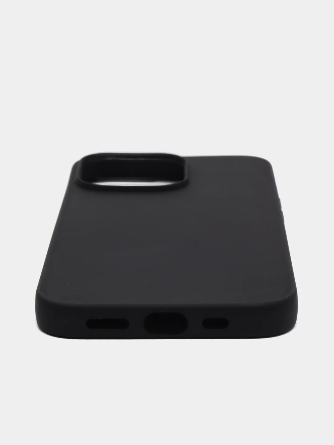 Черный чехол на iPhone 13 / iPhone 13 Pro / iPhone 13 Pro Max / Накладка / Пластиковый чехол