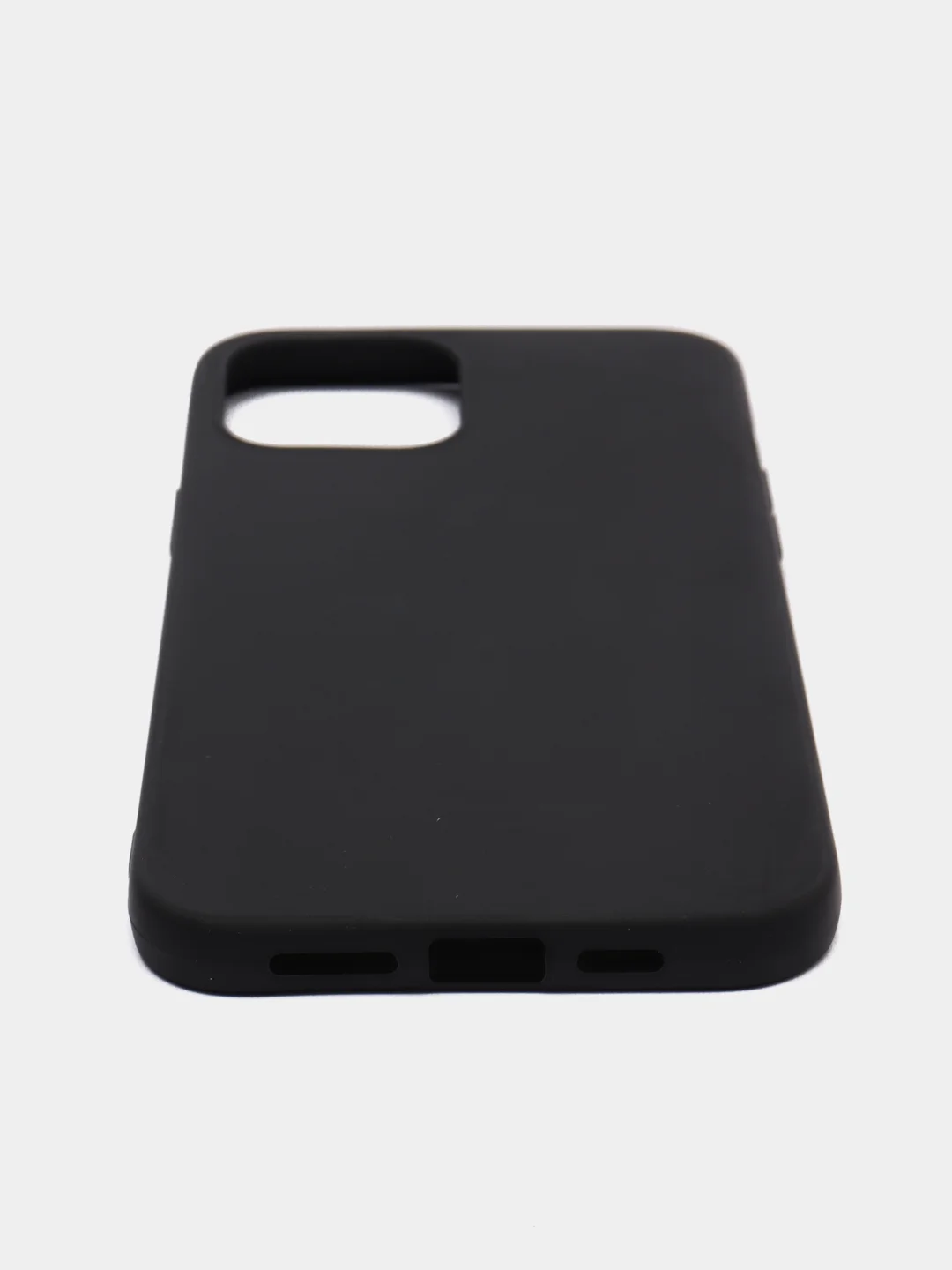 Черный чехол на Phone 12 / iPhone 12 / iPhone 12 Pro /  iPhone 12 Pro Max /Накладка на iPhone /