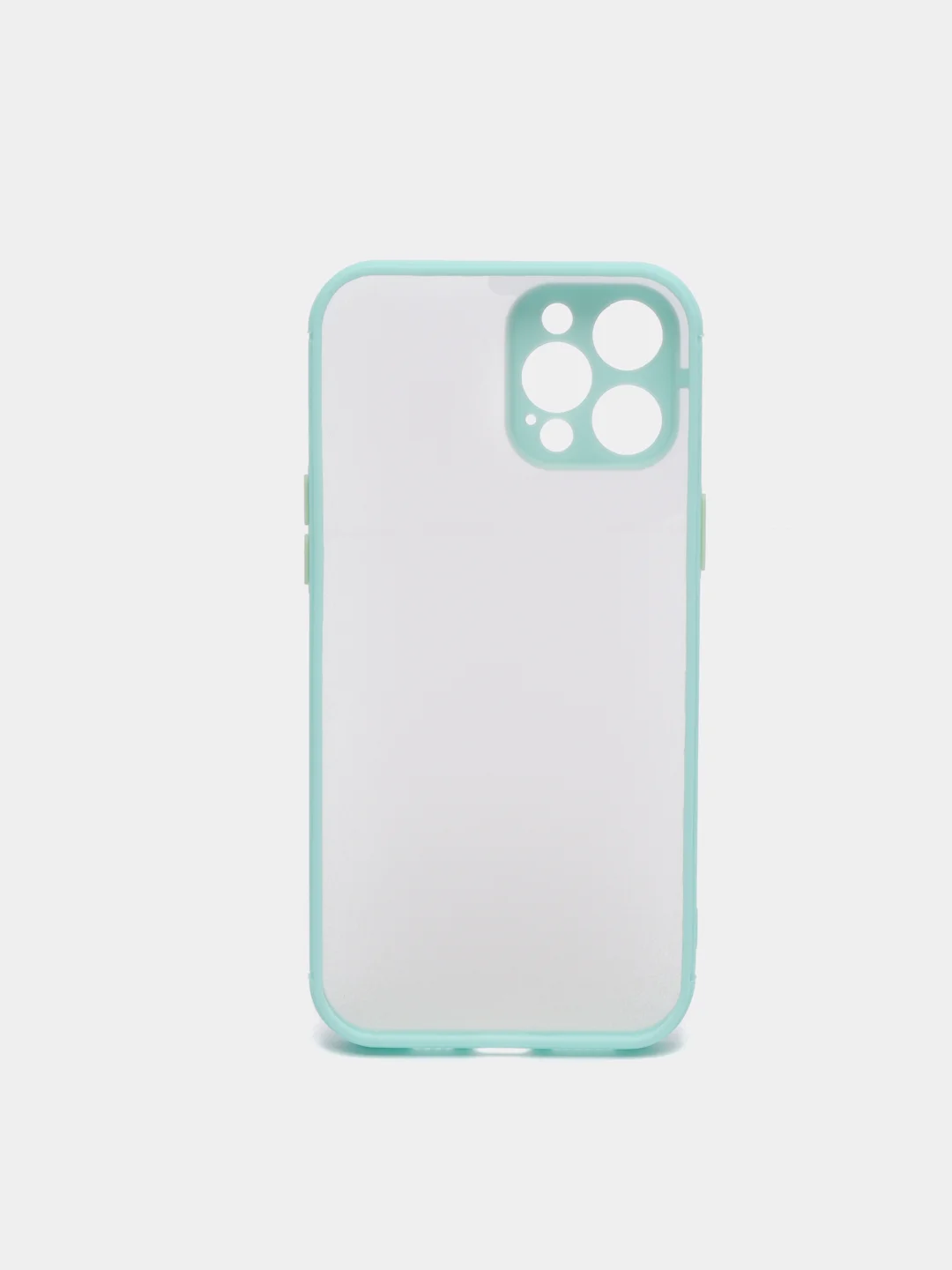 Бирюзовый чехлы на IPhone 12 / IPhone 12 Pro / IPhone 12 Pro Max / Накладка на айфон