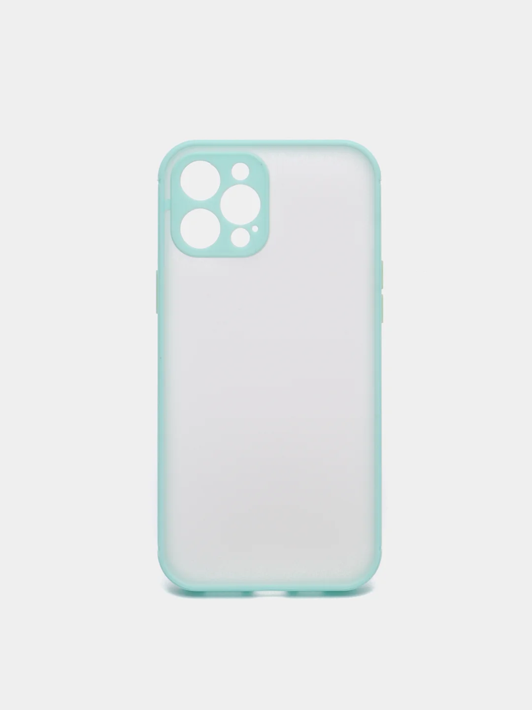 Бирюзовый чехлы на IPhone 12 / IPhone 12 Pro / IPhone 12 Pro Max / Накладка на айфон