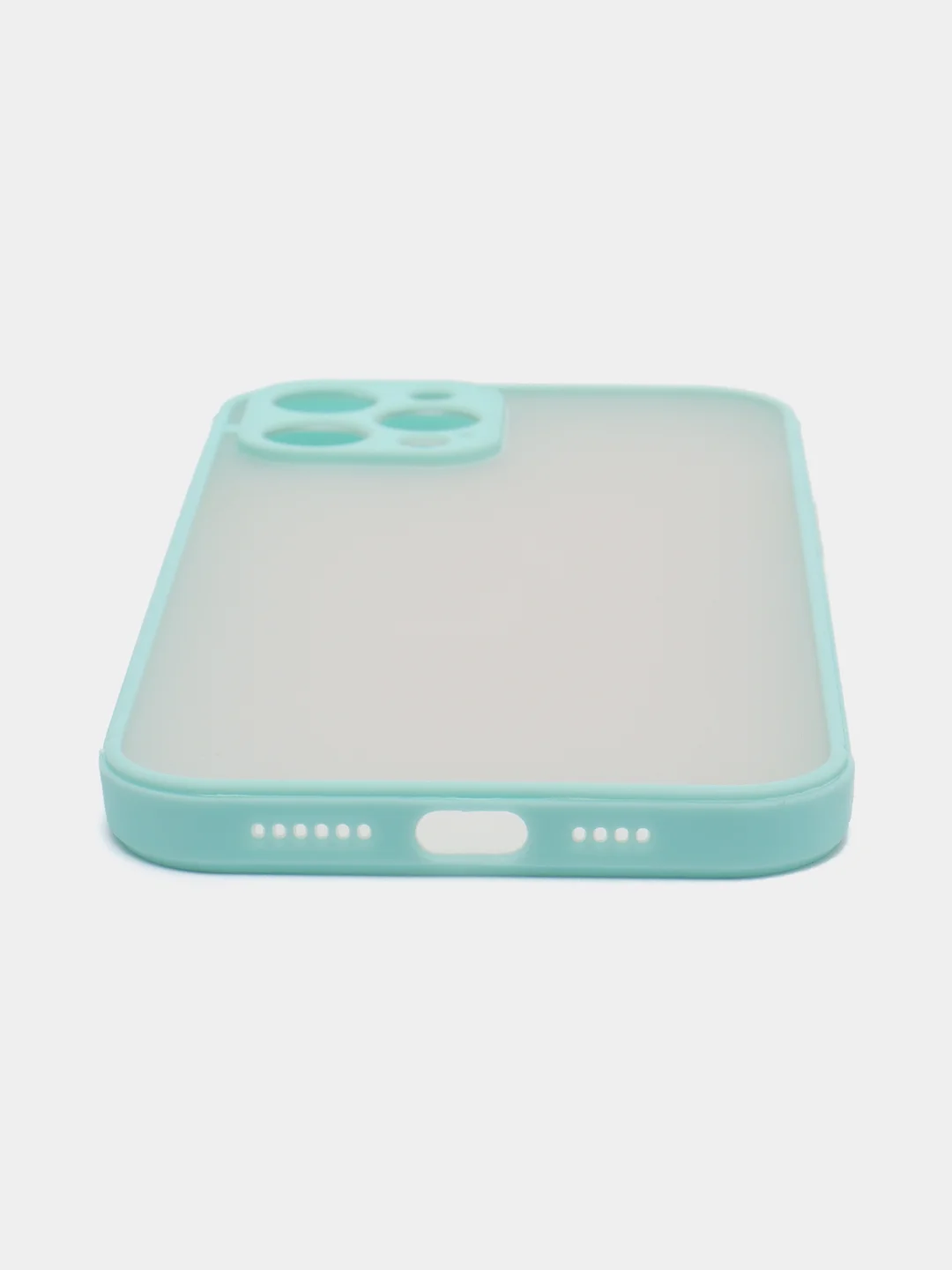 Бирюзовый чехлы на IPhone 12 / IPhone 12 Pro / IPhone 12 Pro Max / Накладка на айфон