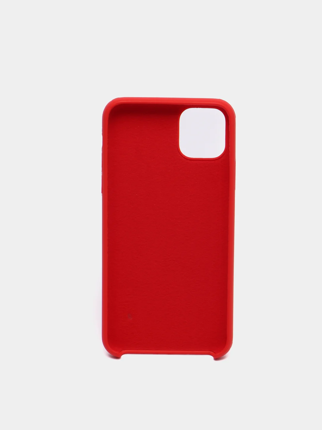 Красный чехол на iPhone 11 / 11 Pro / 11 Pro Max / Накладка на айфон / Пластиковый чехол