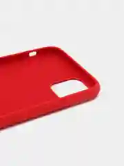 Красный чехол на iPhone 11 / 11 Pro / 11 Pro Max / Накладка на айфон / Пластиковый чехол
