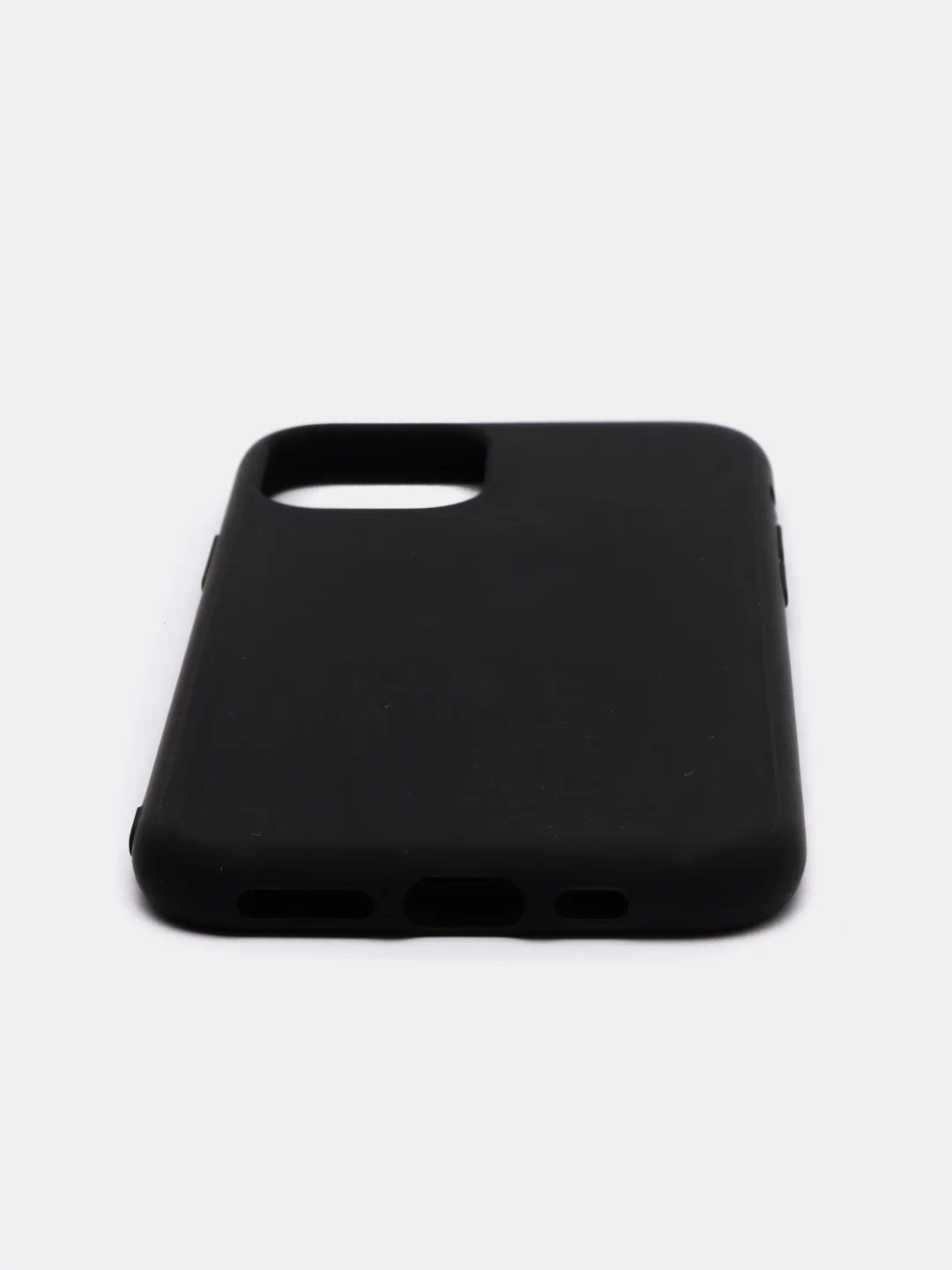 Черный чехол на iPhone 11 / iPhone 11 Pro / iPhone 11 Pro Max / Накладка / Пластиковый чехол