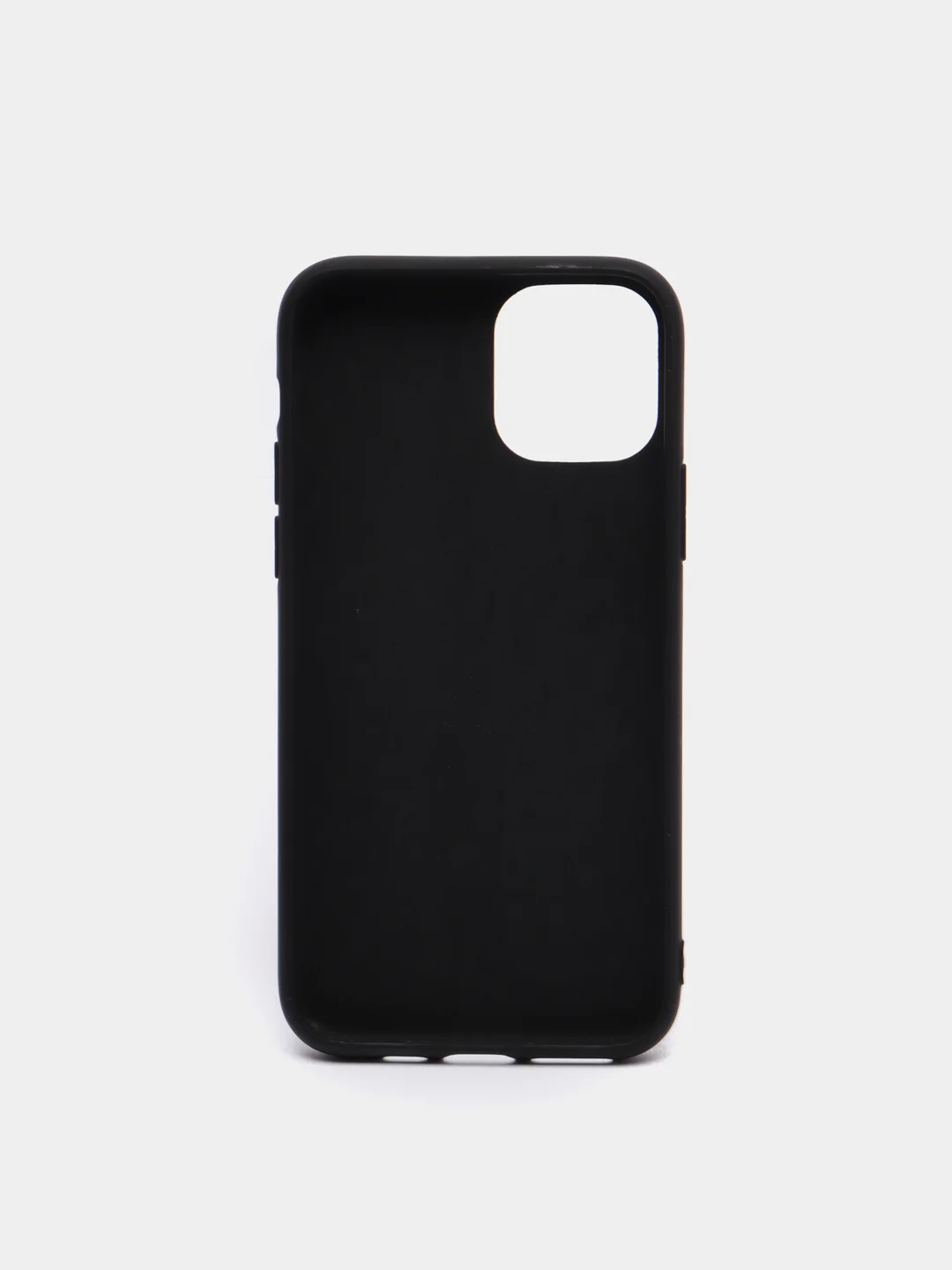 Черный чехол на iPhone 11 / iPhone 11 Pro / iPhone 11 Pro Max / Накладка / Пластиковый чехол