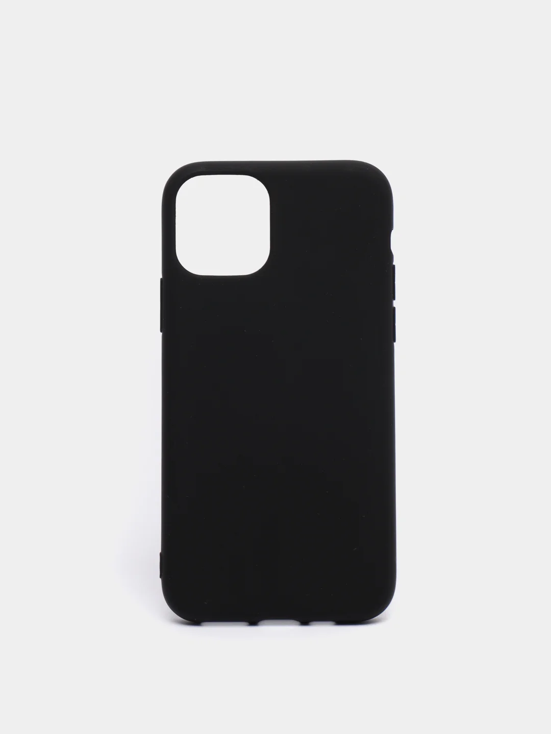 Черный чехол на iPhone 11 / iPhone 11 Pro / iPhone 11 Pro Max / Накладка / Пластиковый чехол