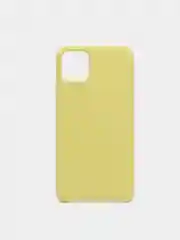 Желтый чехол на iPhone 11 / 11 Pro / 11 Pro Max / Накладка на айфон / Пластиковый чехол