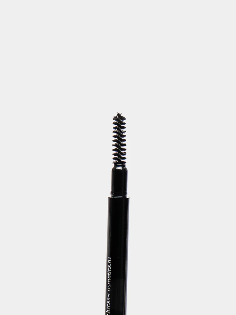 Серый карандаш для бровей механический с щеточкой Micro Brow Pencil, CC Brow