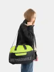 Лайм сумка дорожная или для фитнеса, 44 x 26 х 18 см, 20 литров