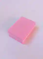 Розовый баф мини для ногтей