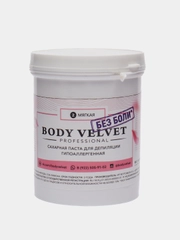 Паста для шугаринга BODY VELVET БЕЗ БОЛИ, мягкая плотность, 800 г
