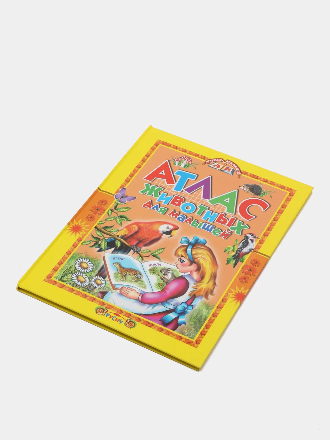 Книга для детей "Атлас животных для малышей"