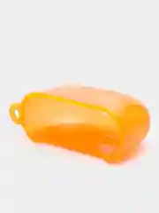 Оранжевый неоновый чехол для AirPods 3, силиконовый, с креплением под карабин, 9 цветов