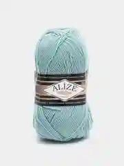 Бирюзовый пряжа Alize Superlana klasik, 280 м, 100 г