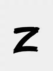 Черный наклейка "Z" и "V"