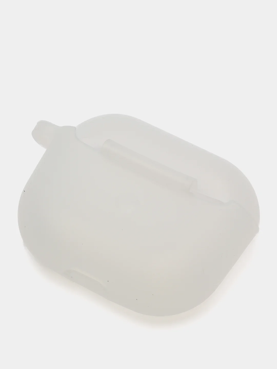 Прозрачный силиконовый чехол для наушников Apple Airpods 3 с карабином в комплекте