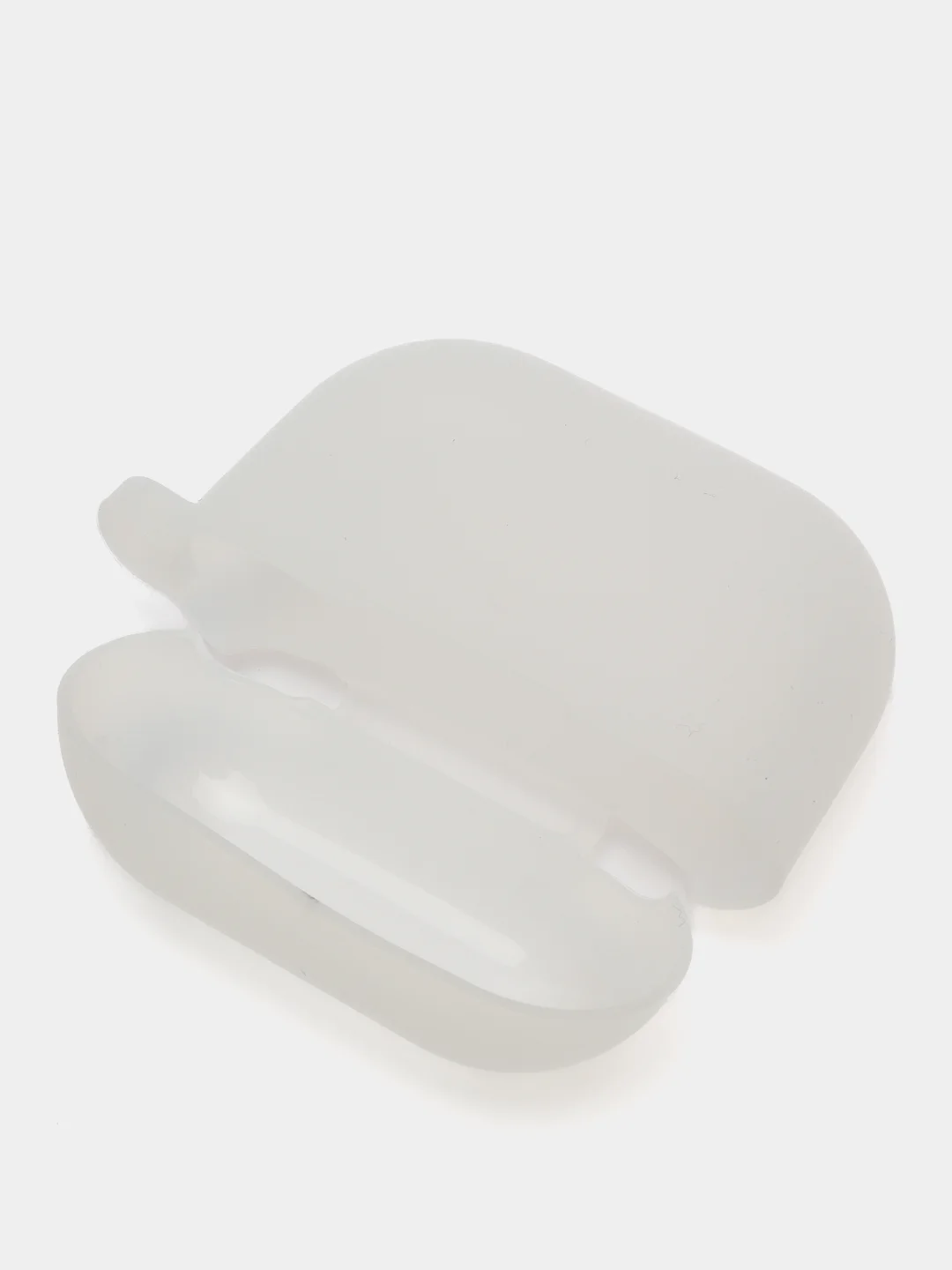 Прозрачный силиконовый чехол для наушников Apple Airpods 3 с карабином в комплекте