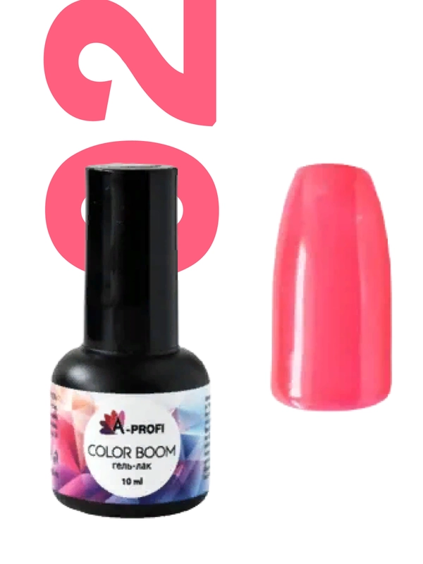 A-Profi, Гель-лак для маникюра и педикюра "Color boom" №2, 10 мл
