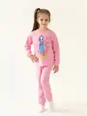 Розовый пижама для девочки, розовая, Утенок