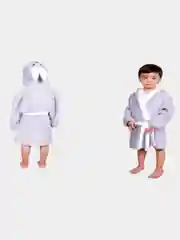Халат махровый детский, хлопок, 4 цвета