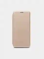 Золотой чехол книжка Samsung Galaxy A03S с функцией подставки