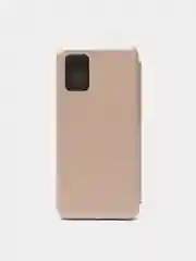 Золотой чехол книжка Samsung Galaxy A03S с функцией подставки