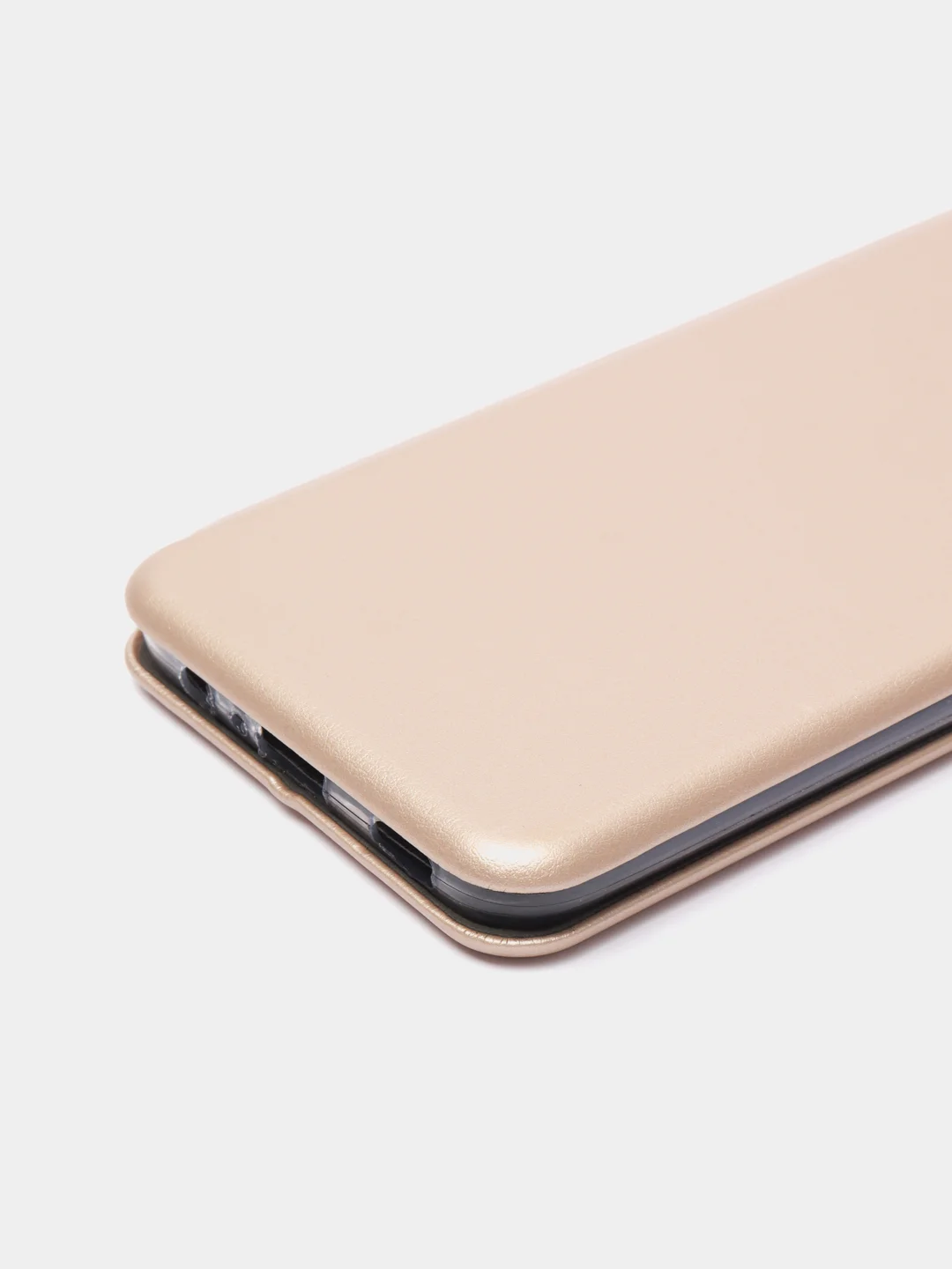 Золотой чехол книжка Samsung Galaxy A03S с функцией подставки