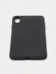 Черный чехол силиконовый для iPhone Xr / X-XS / XSMax