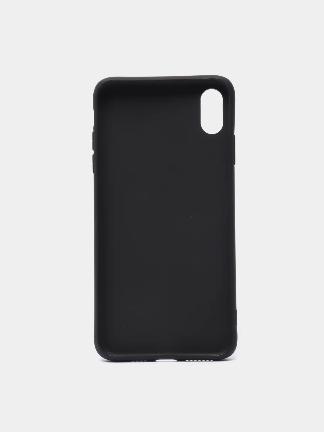 Черный чехол силиконовый для iPhone Xr / X-XS / XSMax
