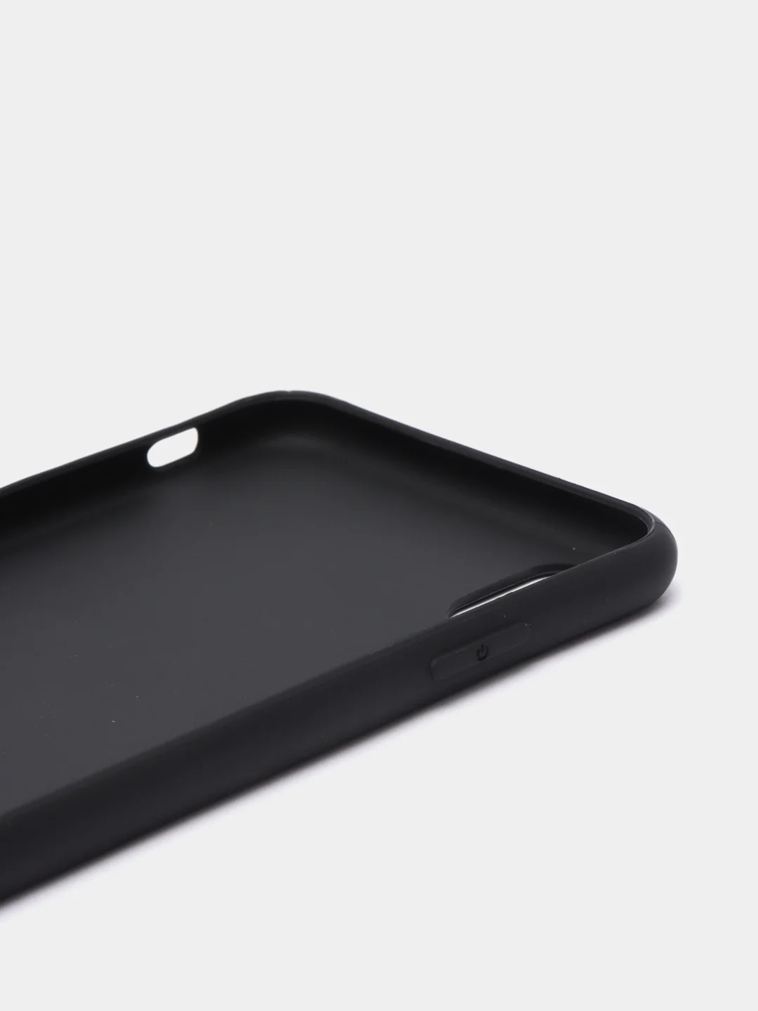 Черный чехол силиконовый для iPhone Xr / X-XS / XSMax