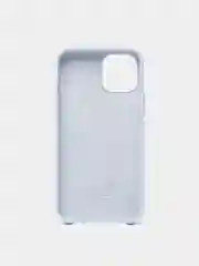 Голубой чехол силиконовый на iPhone 12 / 12 Pro