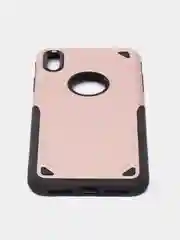 Коралловый меланж мощный прорезиненный чехол для iphone XS MAX, 8 разных цветов