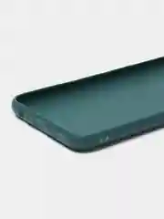 Зеленый чехол для Samsung Galaxy A02s, Самсунг Галакси А02с силиконовый цветной