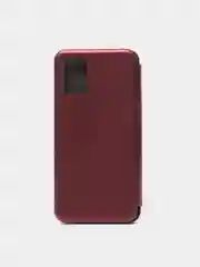 Багровый чехол книжка Samsung Galaxy A03S с функцией подставки