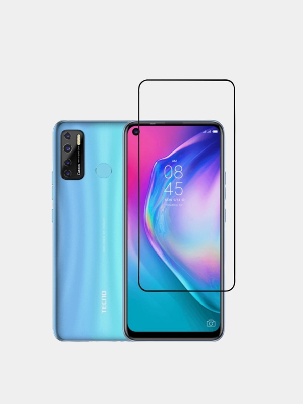 Матовое гибкое стекло-пленка на TECNO Camon 17Р, 18, 18P, 19, 19 Pro, 18 Premier, 19 Neo