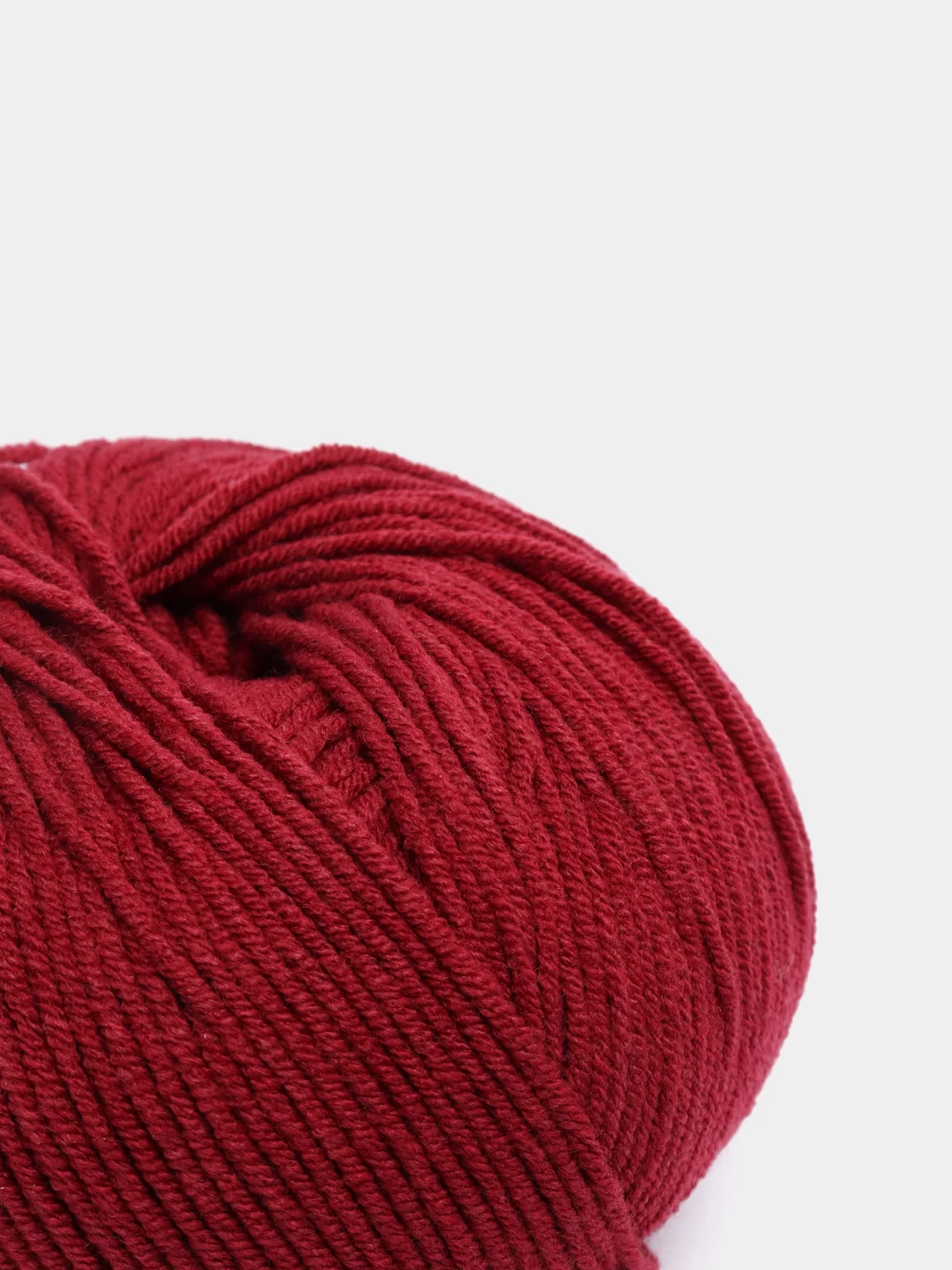 Красный пряжа YarnArt Jeans Ярнарт Джинс