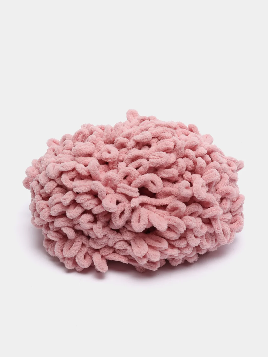Кораллово-розовый puffy Fine Alize пряжа маленькими петельками