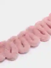 Кораллово-розовый puffy Fine Alize пряжа маленькими петельками