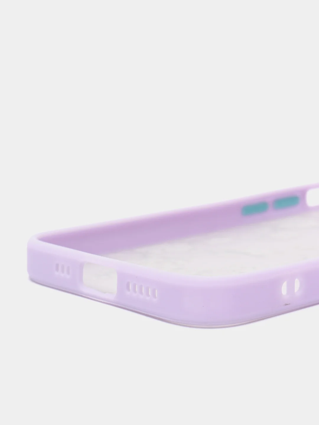 Аметистовый чехол на Айфон (iPhone) 11, XR, 7, 8 Plus, SE, 12, 13, 14, 15 Pro Max, пластиковый