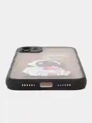 Хром чехол на Айфон (iPhone) 11, XR, 7, 8 Plus, SE, 12, 13, 14, 15 Pro Max, пластиковый